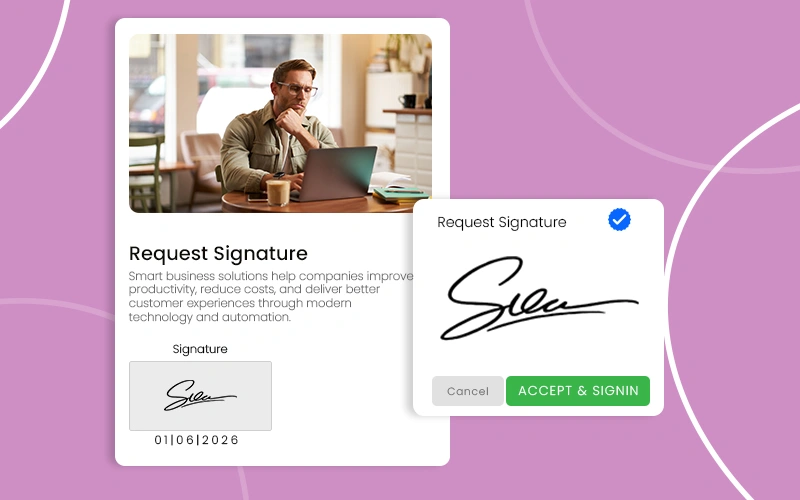 Request Sign